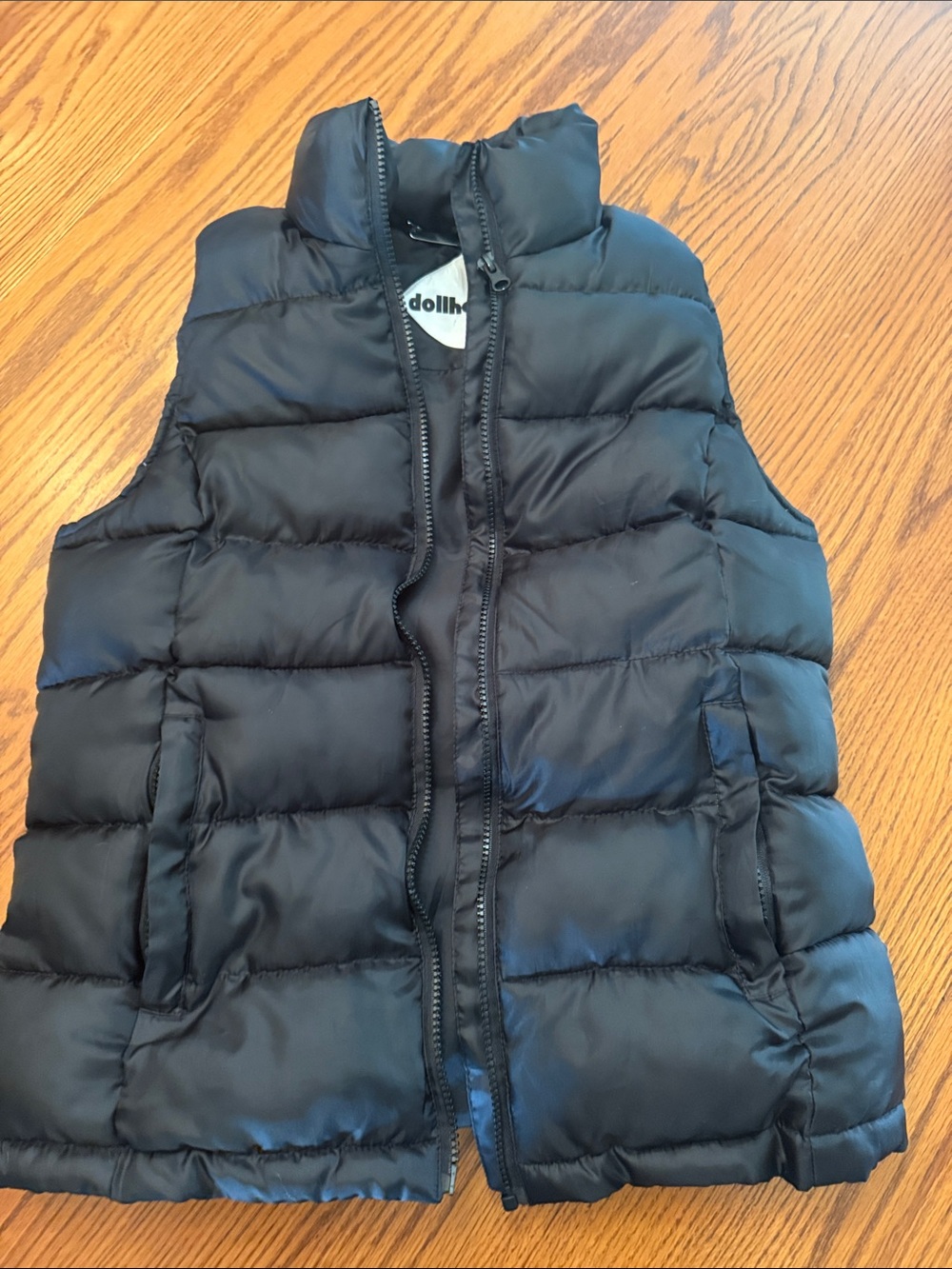 Dollhouse Black Quilted Puffer Vest - Women’s Sleeveless Layer non smoking home